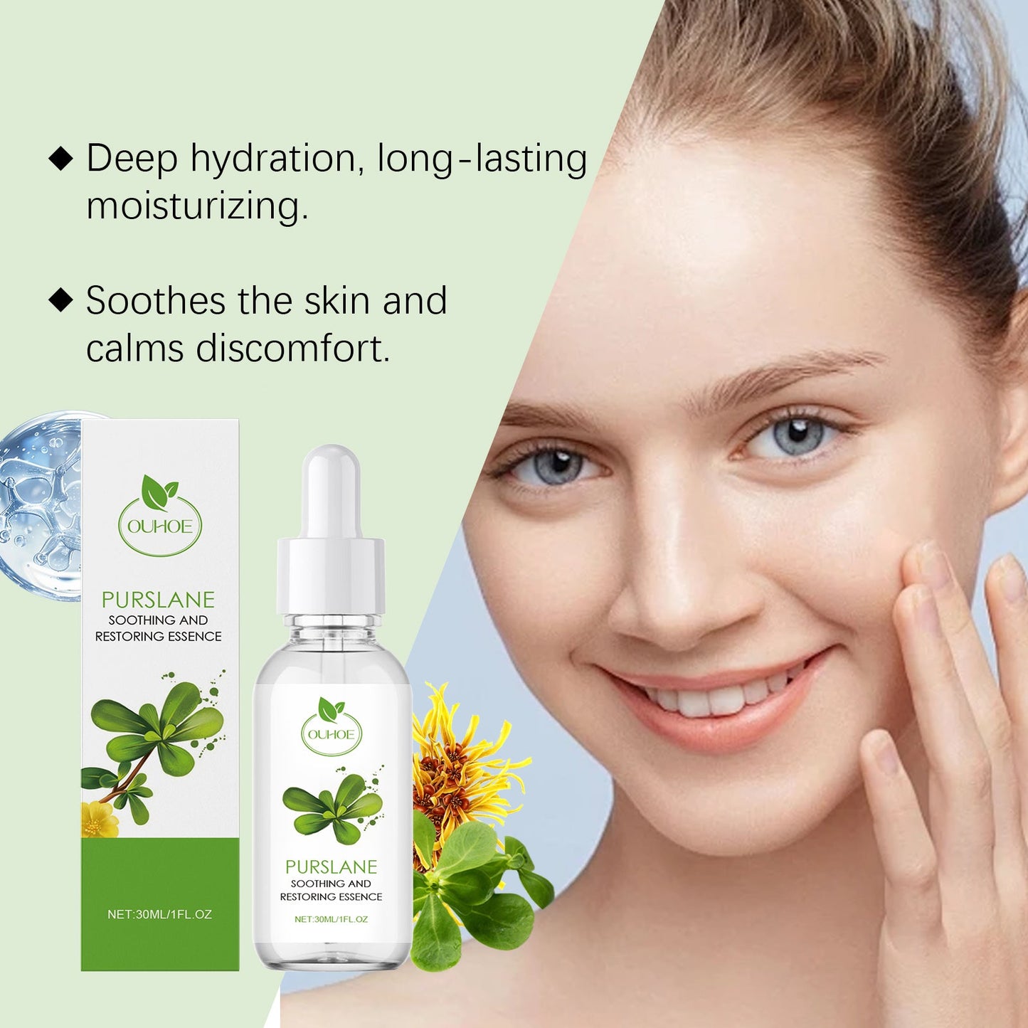 Purslane Soothing Repair Facial Serum