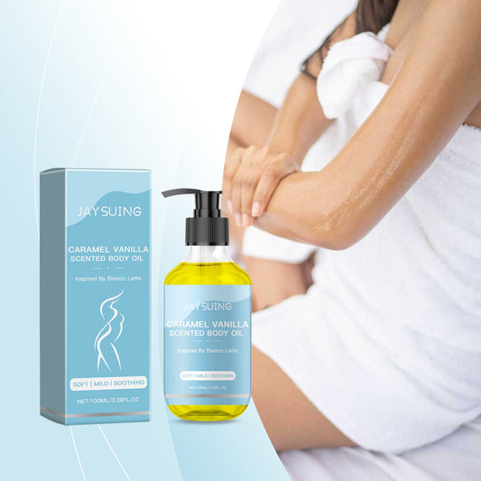 Caramel Vanilla Moisturizing Body Massage Oil
