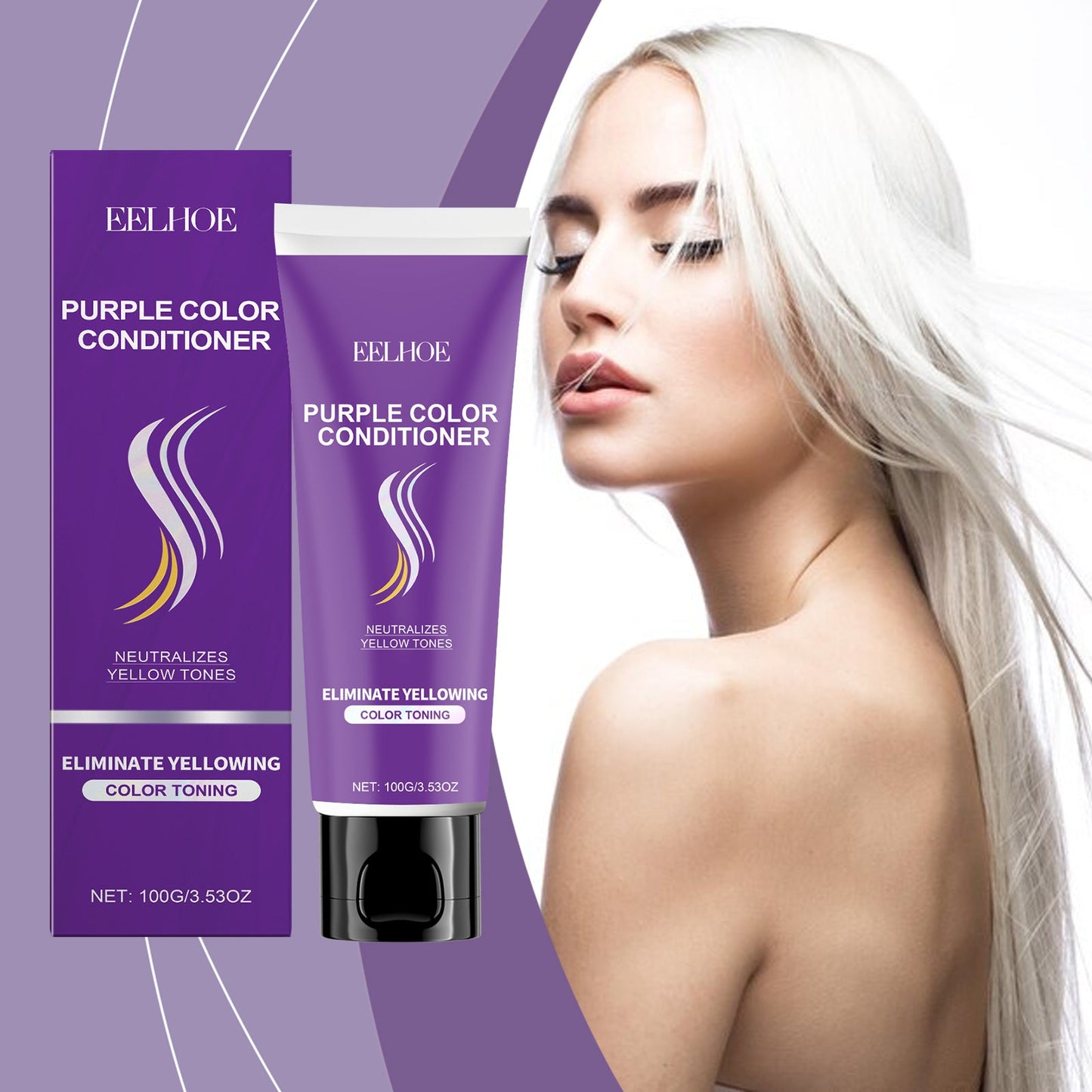 Nourishing Purple Conditioner for Dry Hair