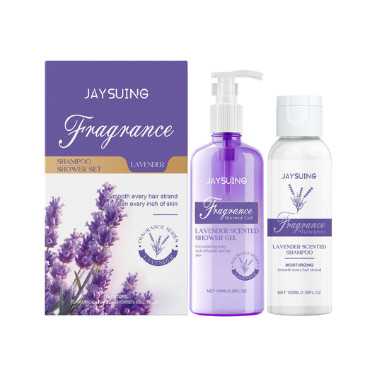 Lavender Shampoo Shower Set Body Scalp