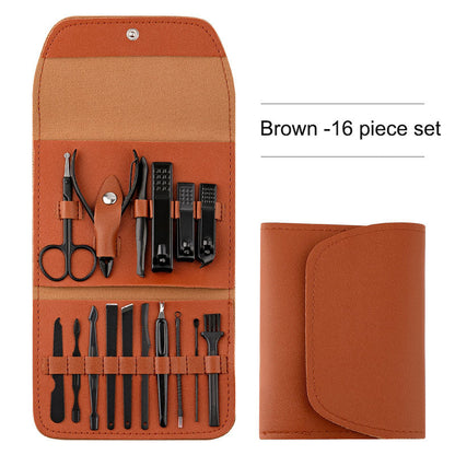 Men's Carbon Steel Nail Clipper Grooming Set