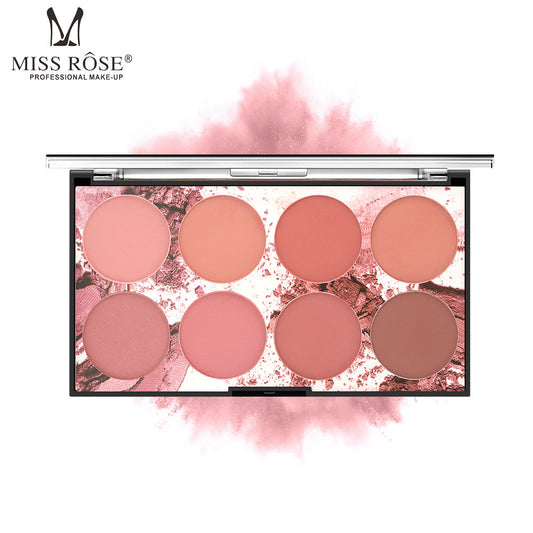 8-Color Matte Blush Palette