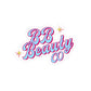 BB Beauty Co Kiss-Cut Sticker