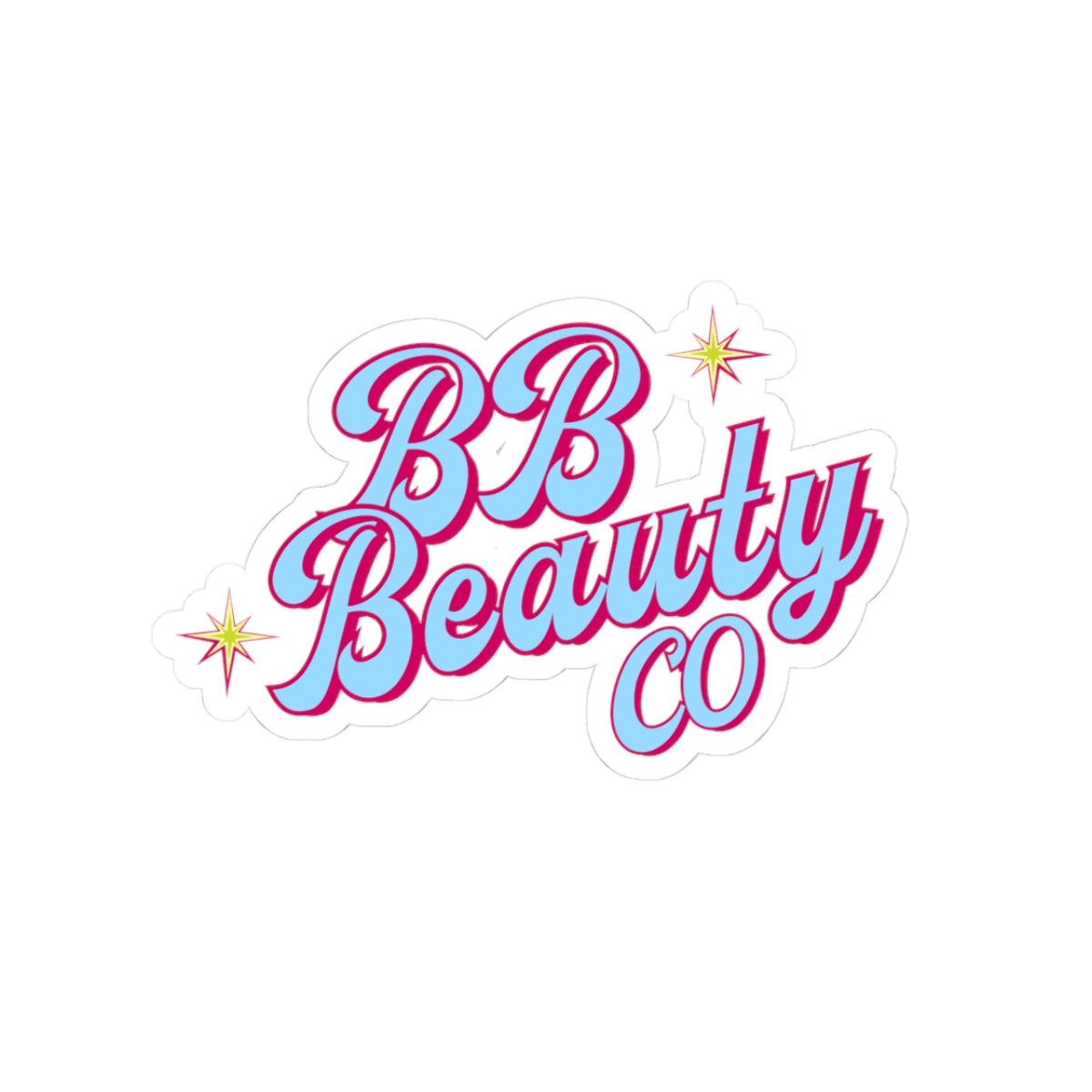 BB Beauty Co Kiss-Cut Sticker