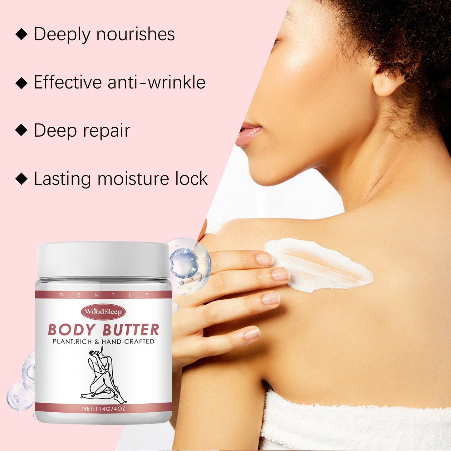 Woodsleep Moisturizing Non-Greasy Body Lotion