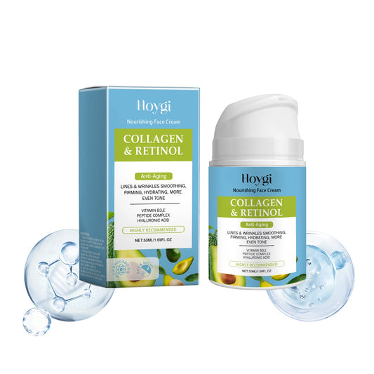 Collagen Facial Moisturizer Hydrating Cream For Fine Lines