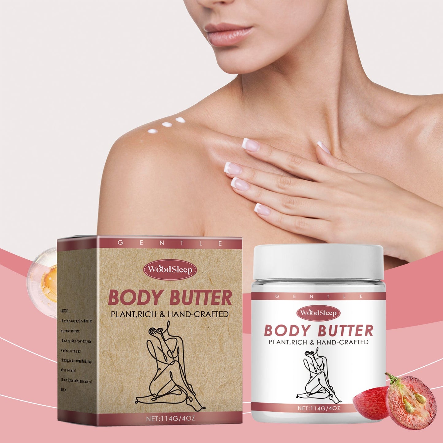 Woodsleep Moisturizing Non-Greasy Body Lotion