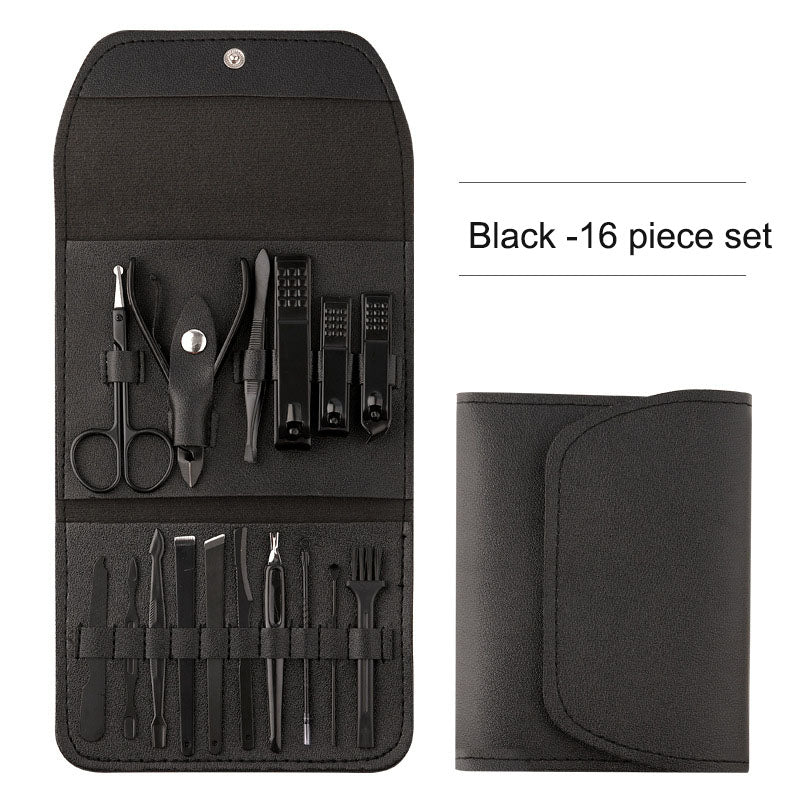 Men's Carbon Steel Nail Clipper Grooming Set