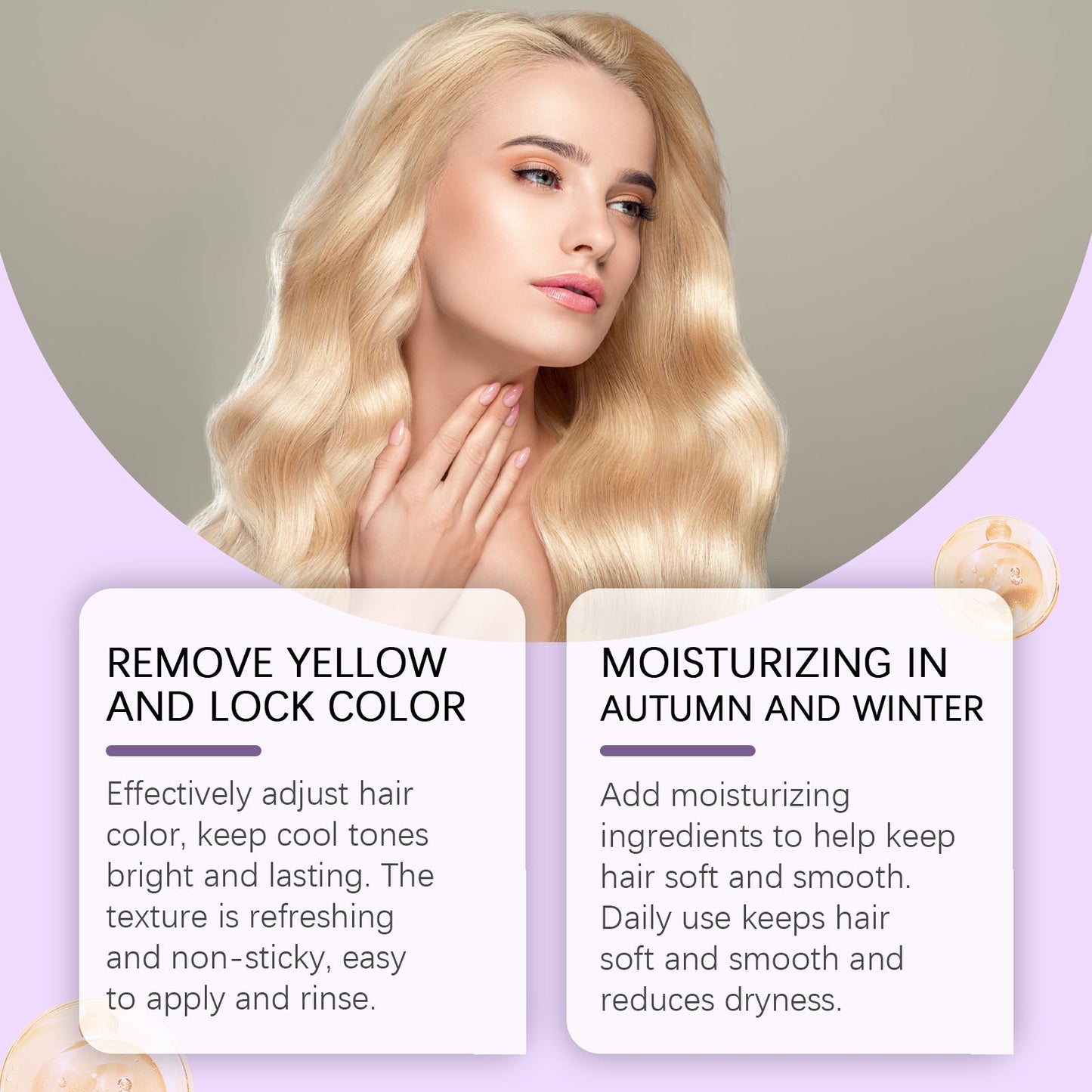 Nourishing Purple Conditioner for Dry Hair