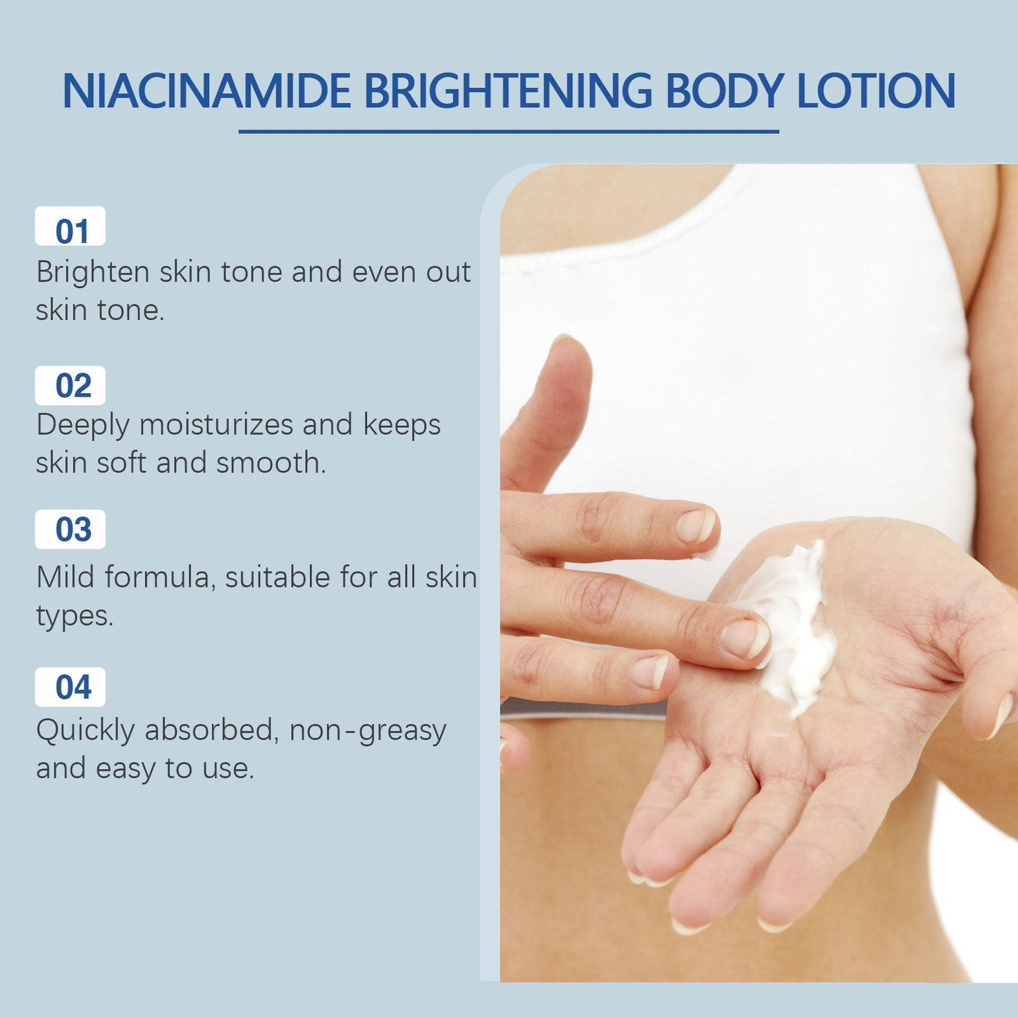 Niacinamide Hydrating Moisturizing Body Lotion